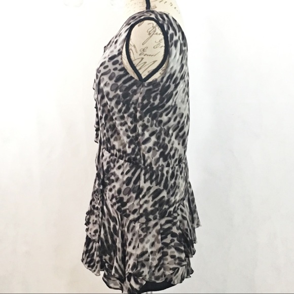 BCBGmaxazaria Animal Print  Sleeveless Tunic - Picture 3 of 8